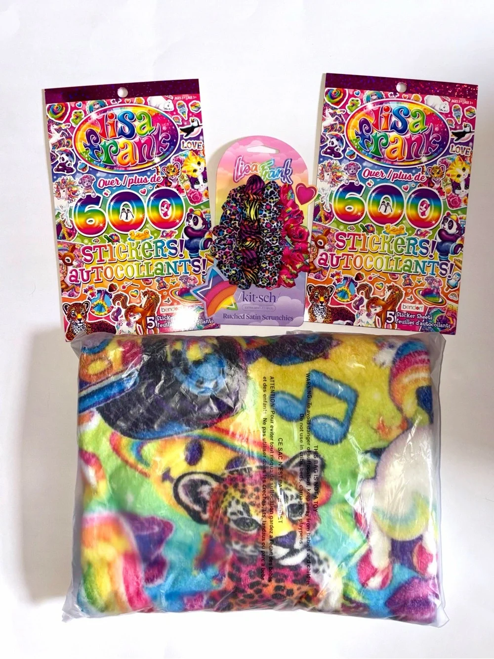 4 PC Lisa Frank Bundle